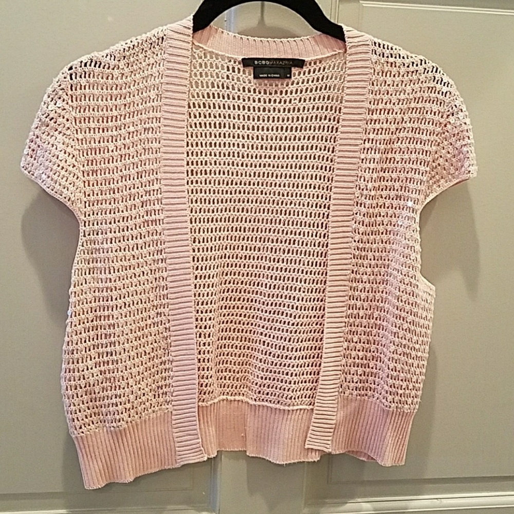 BCBG, Medium, light pink Cardigan